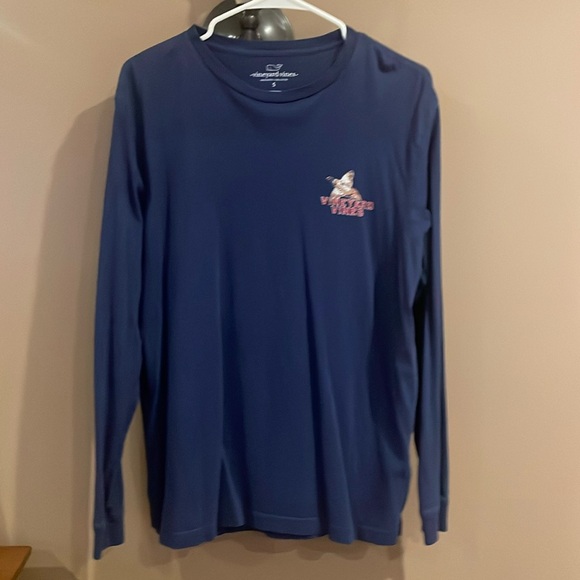 Vineyard Vines long sleeve Pheasant Tee shirt- Size Small - Picture 2 of 5